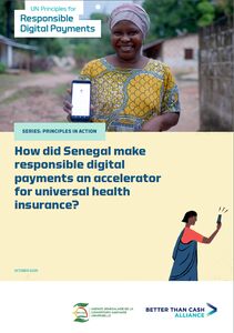 How did Senegal make responsible digital payments an accelerator for universal health insurance?